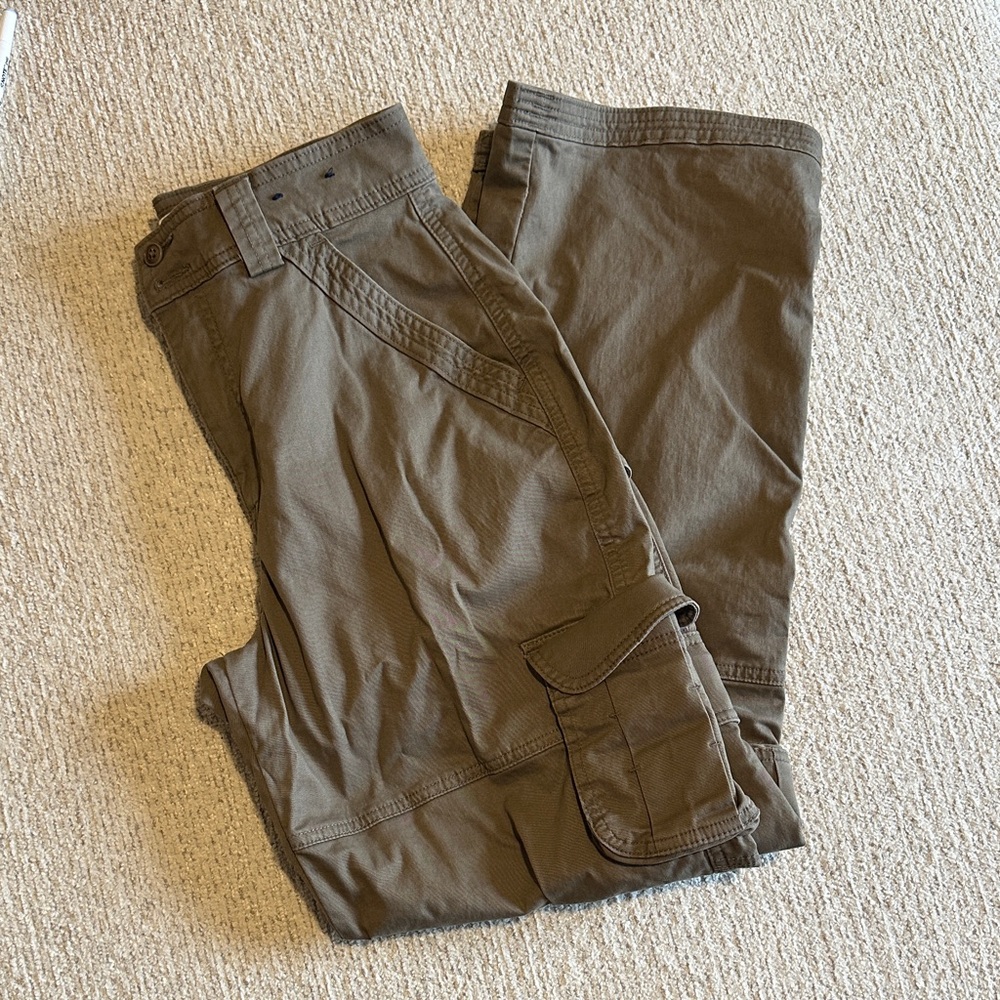 Abercrombie & Fitch Olive Cargo Pants